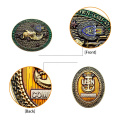 Coins de collection de gros métal personnalisés sur mesure USA.